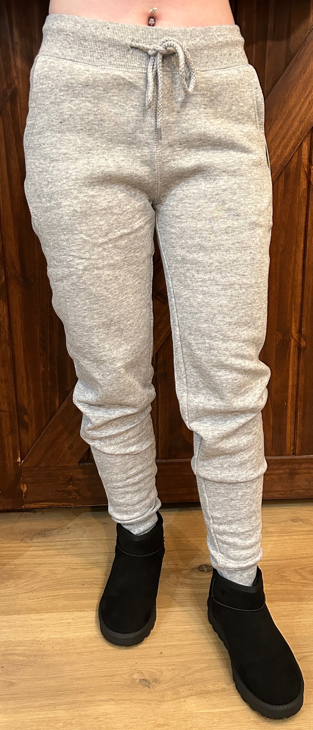 FLEECE BASIC JOGGER WITH POCKETS