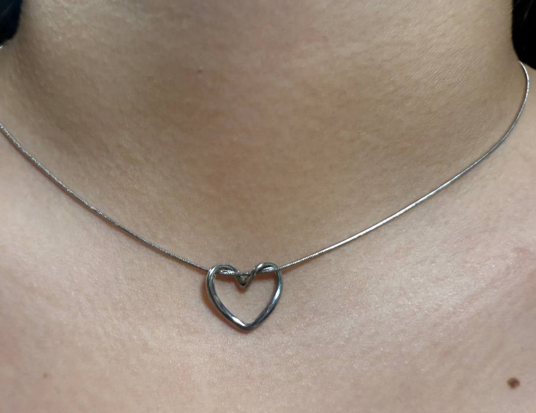 HEART OF SILVER NECKLACE
