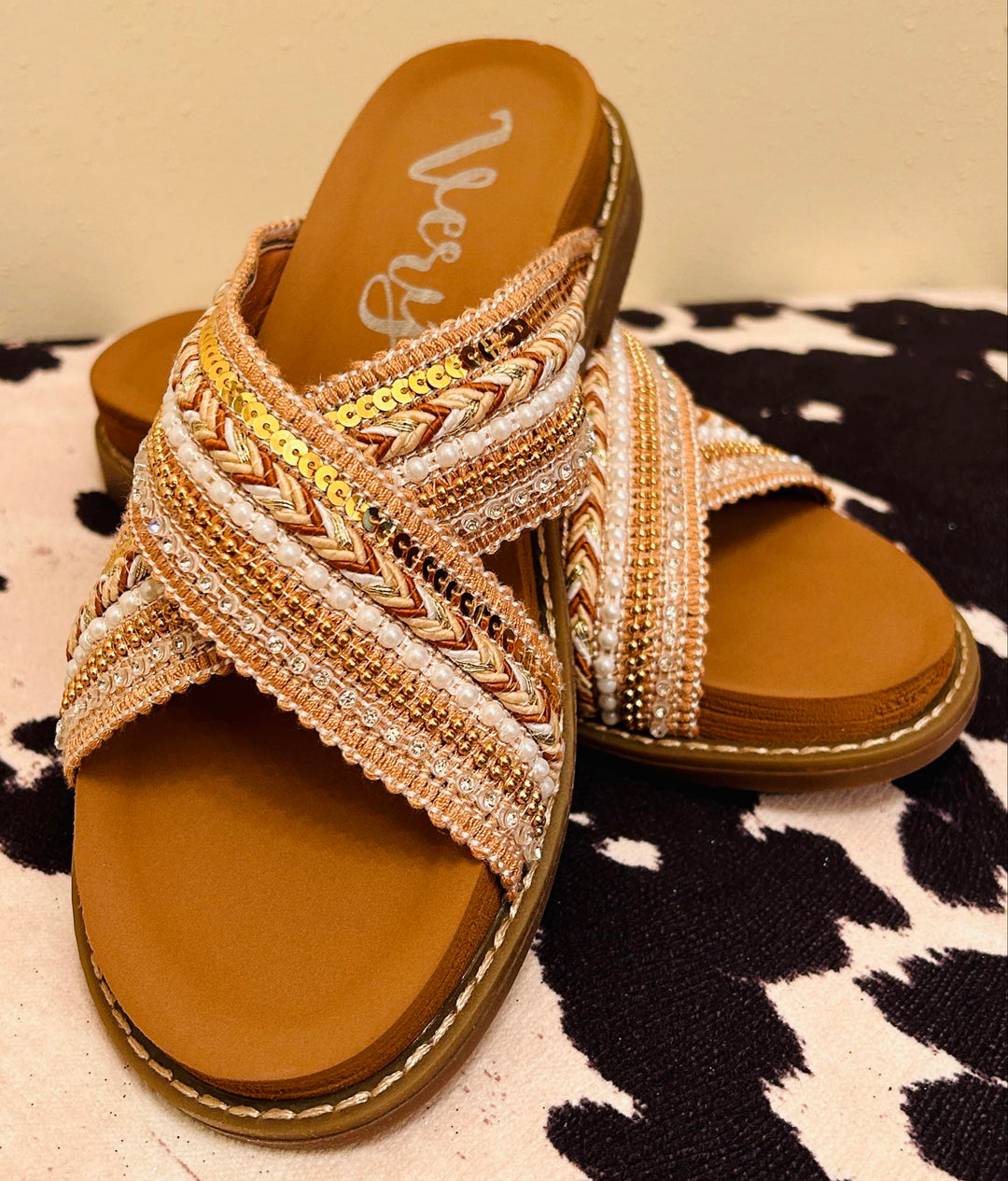 SHIMMER ALL NIGHT SANDALS