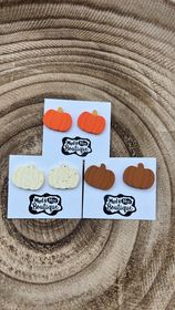 PUMPKIN EARRINGS