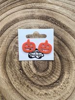 PUMPKIN EARRINGS