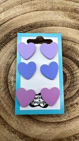 LETS GO DUKES 3PK EARRINGS