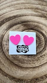 COLORFUL HEART EARRINGS