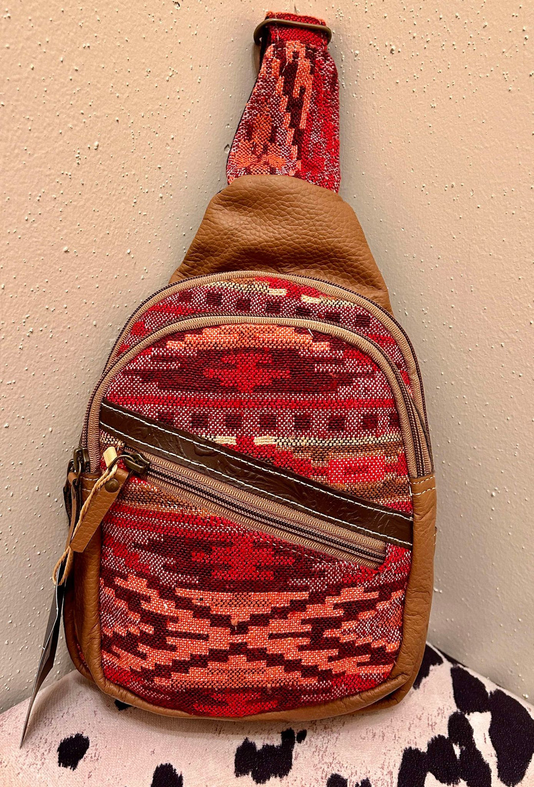 RAGING SUNSET CHEST BAG