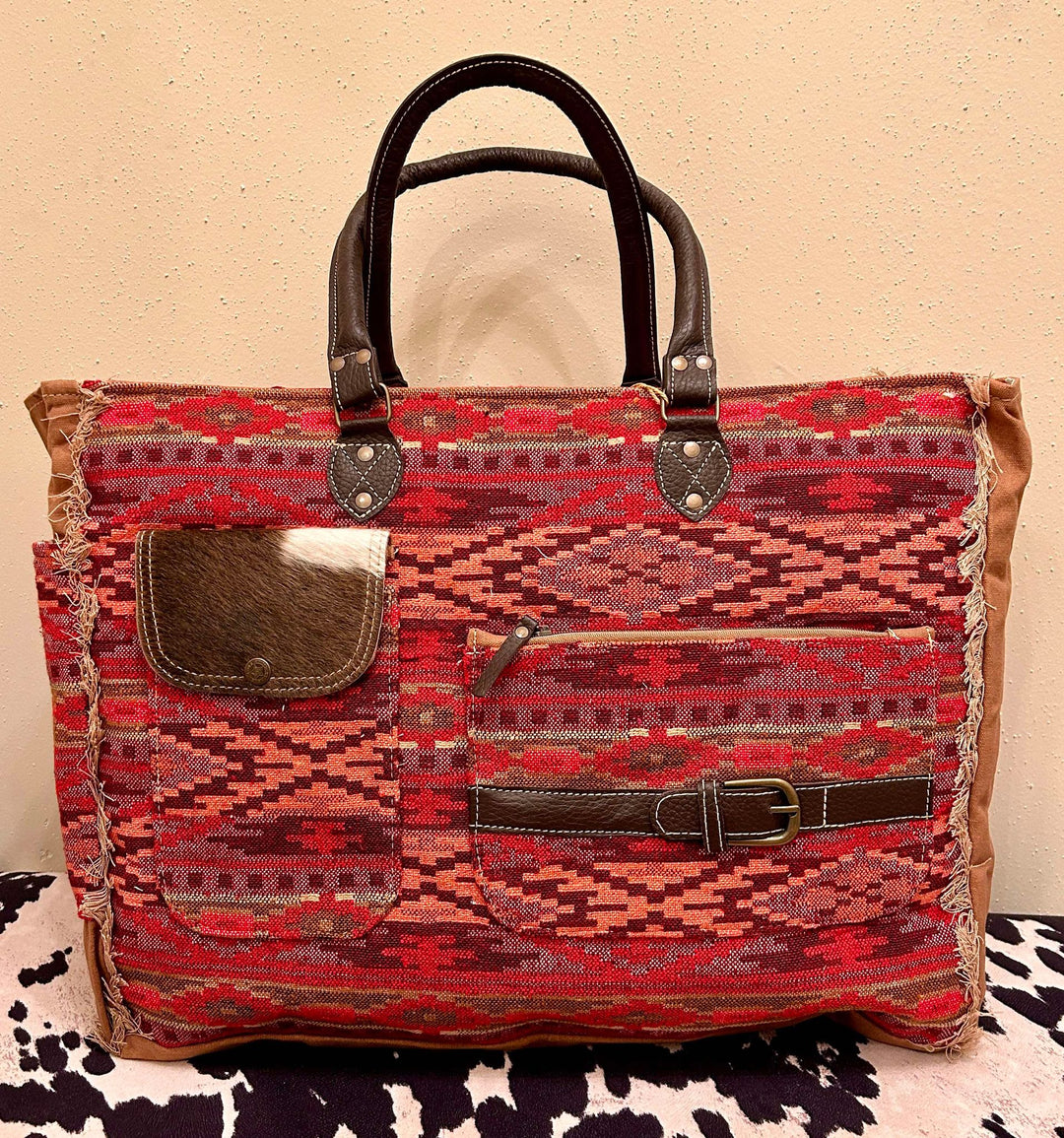 RAGING SUNSET CHEST BAG