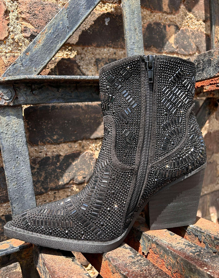 MIDNIGHT DAZZLE COWGIRL BOOTS