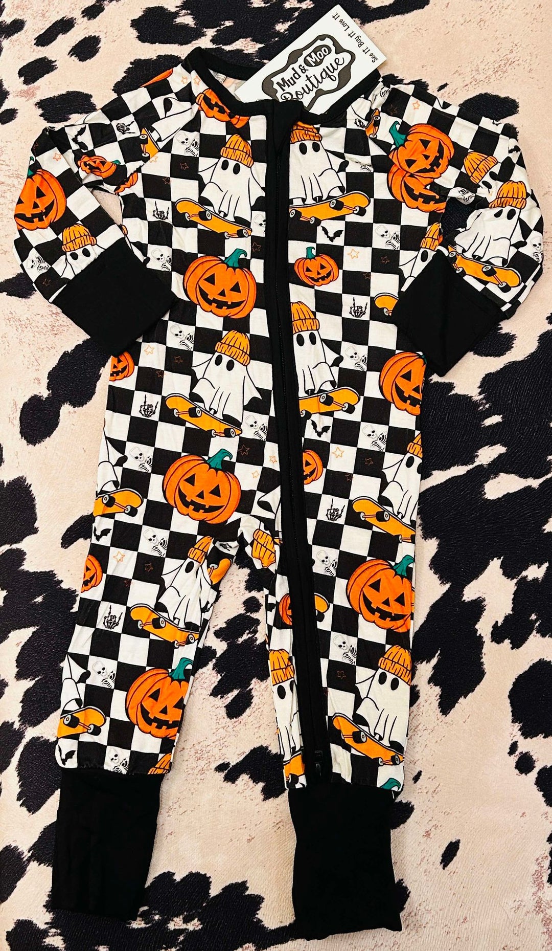 SPOOY SKATER ROMPER