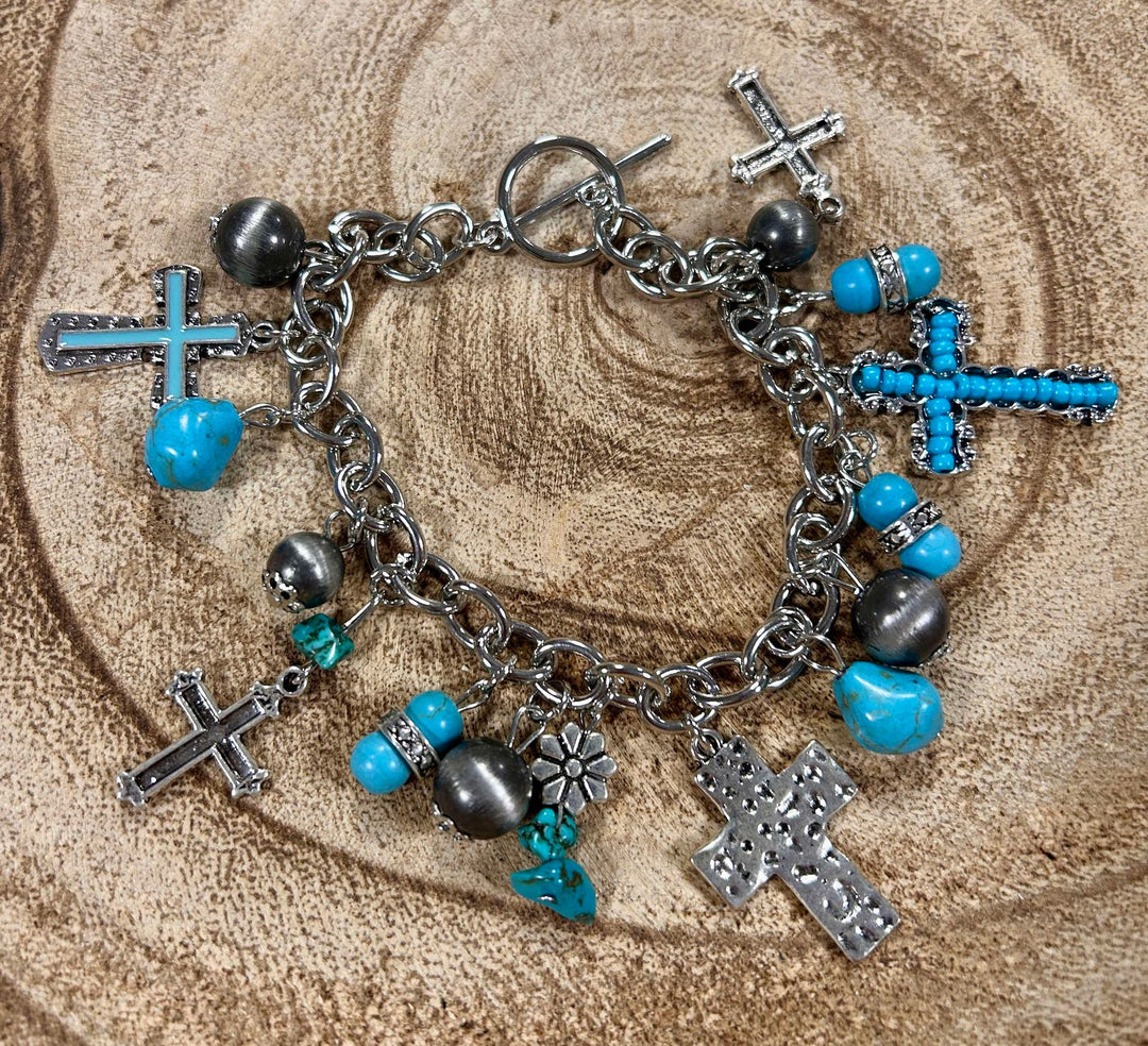 CROSS MY HEART BRACELET