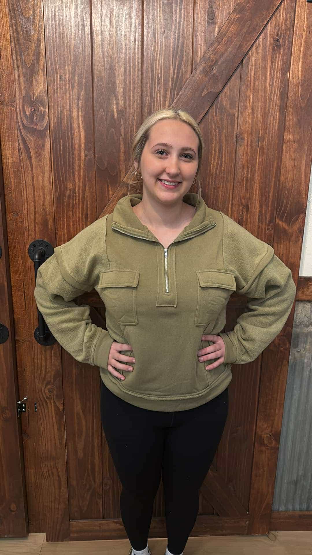 75% OFF AFTERNOON ESCAPE SWEATSHIRT