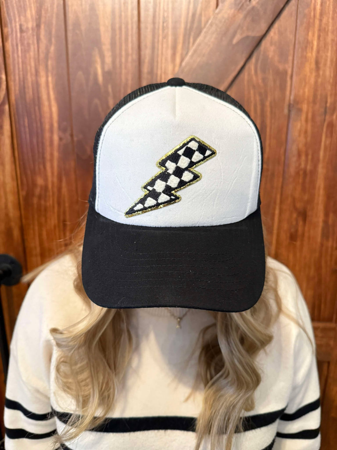 RETRO LIGHTENING BOLT HAT
