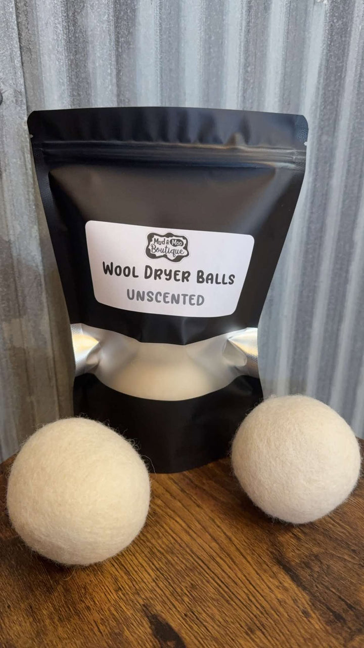MUD & SUDS WOOL DRYER BALLS