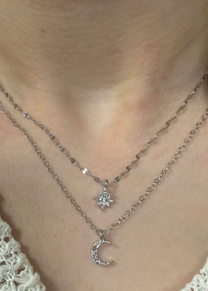 MOON & STAR NECKLACE