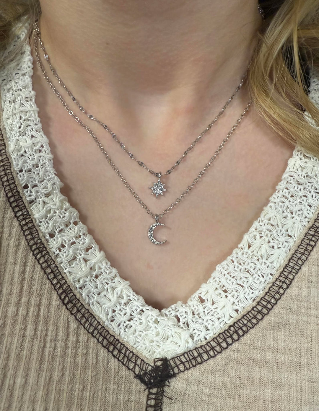 MOON & STAR NECKLACE