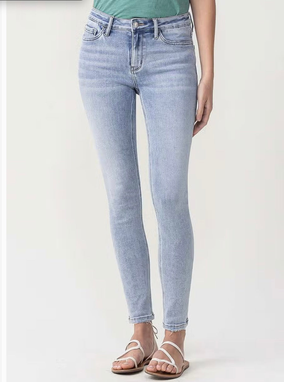 50% OFF LOVERVET ELEVATE MID RISE ANKLE SKINNY