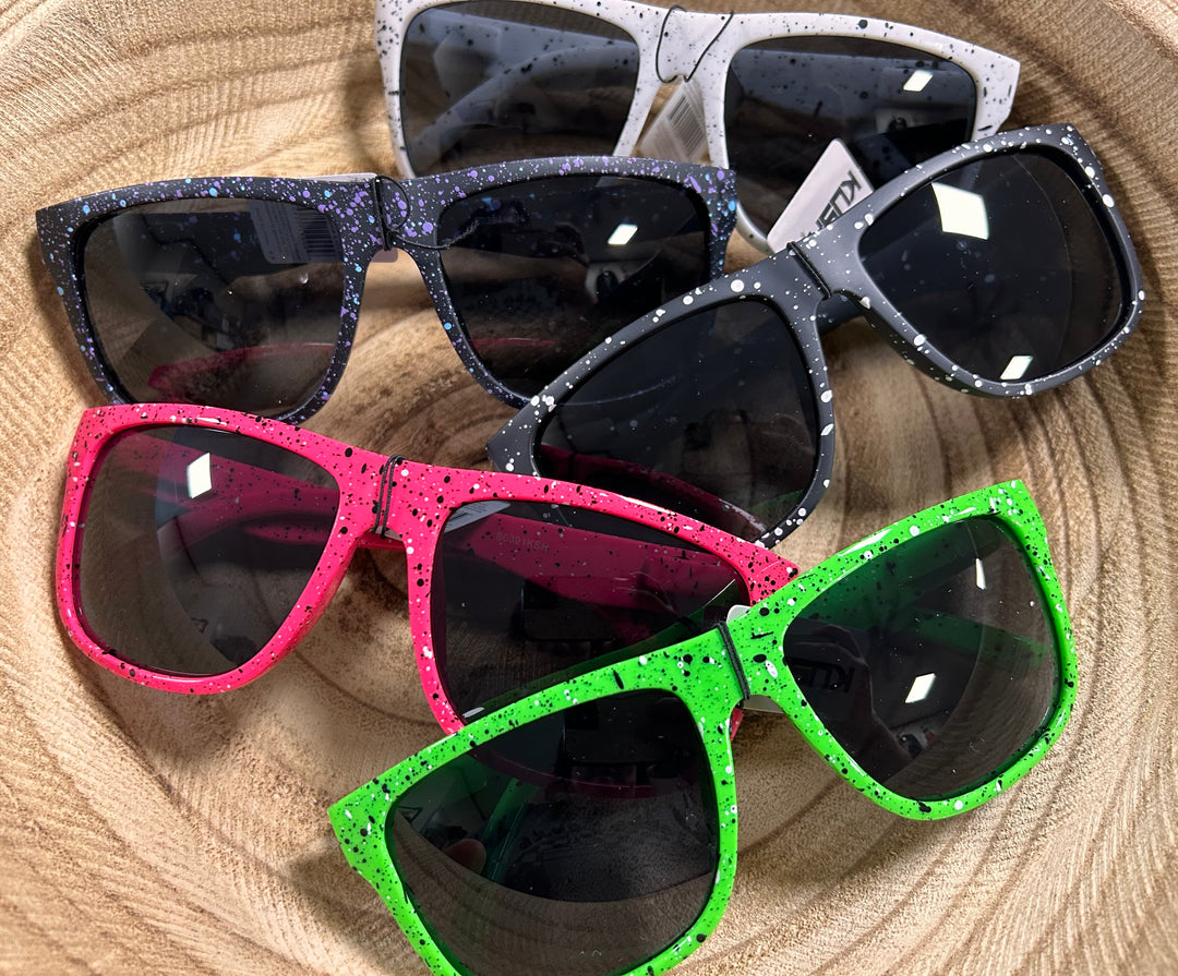 PAINT SPLATTERED KUSH SUNGLASSES