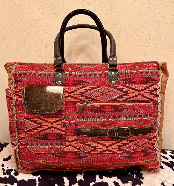 RAGING SUNSET WEEKENDER BAG