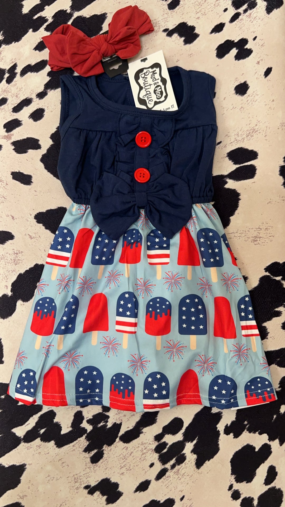 PATRIOTIC POPS DRESS
