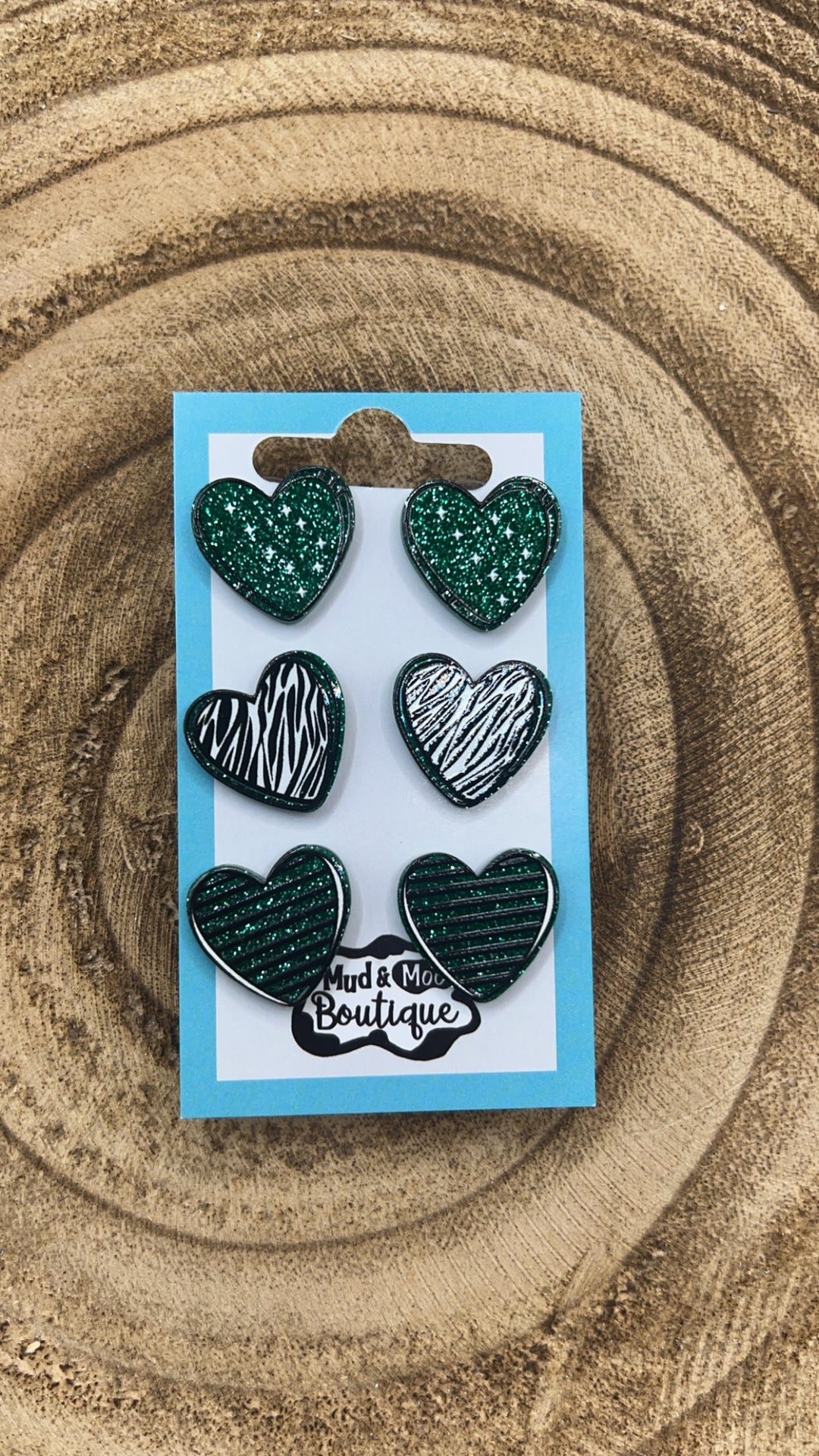 LOVE MY ROCKETS EARRINGS (3PACK)
