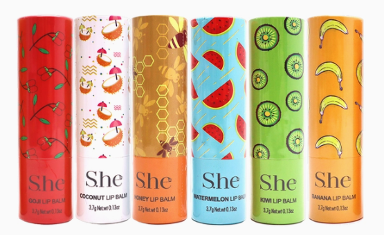 FRUIT LIP BALM WITH VITAMIN E