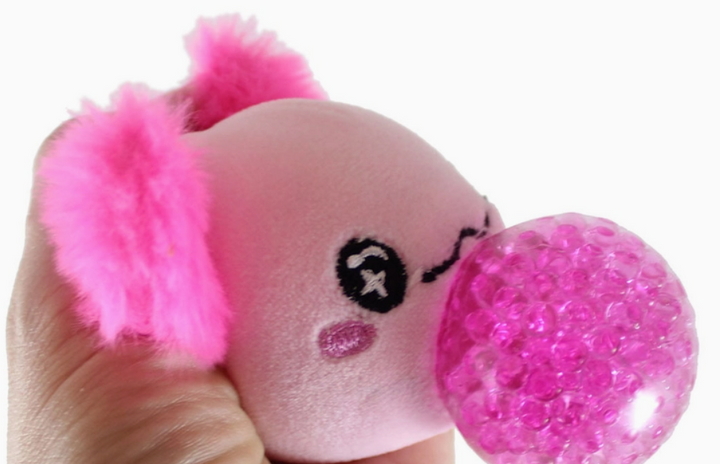 PLUSH AXOLOTL WATER BEAD STRESS BALL