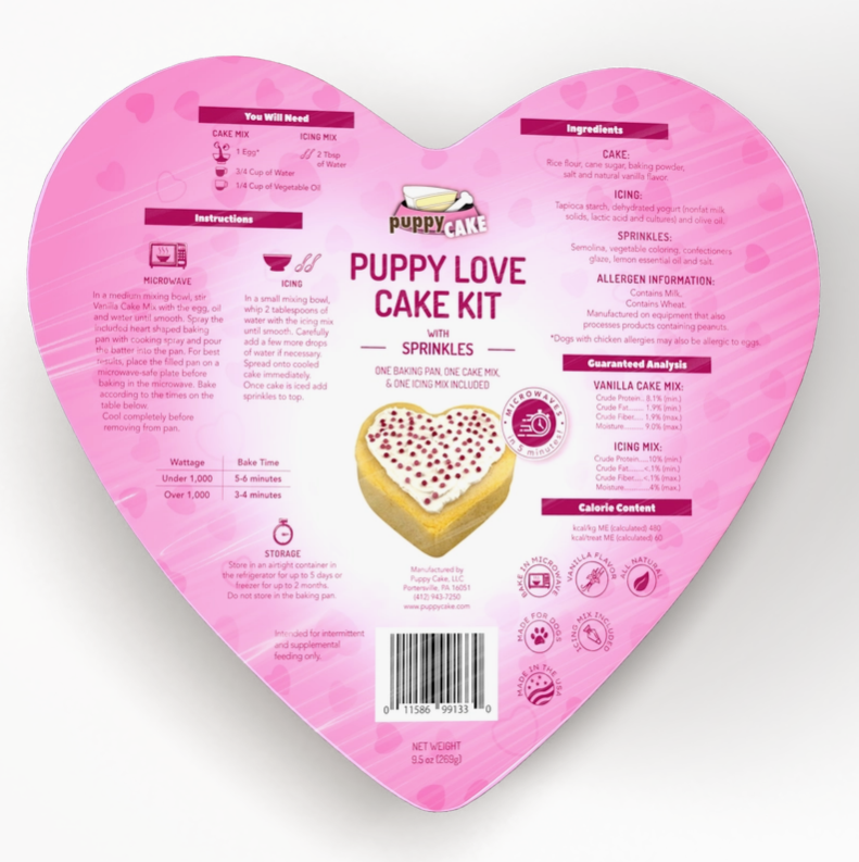 PUPPY LOVE CAKE KIT
