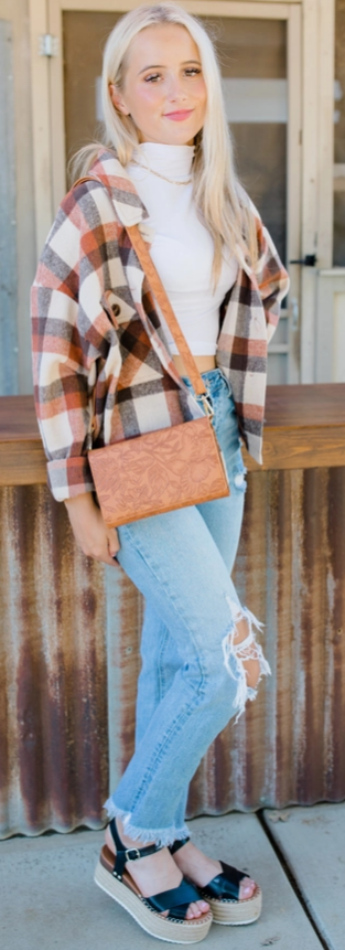 RUST VISTA CROSSBODY