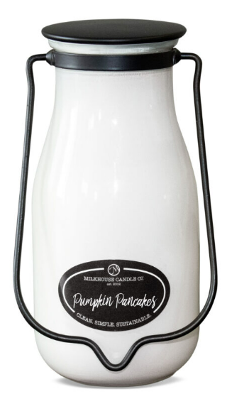 PUPKIN PANCAKES 14OZ MILKBOTTLE SOY CANDLLE