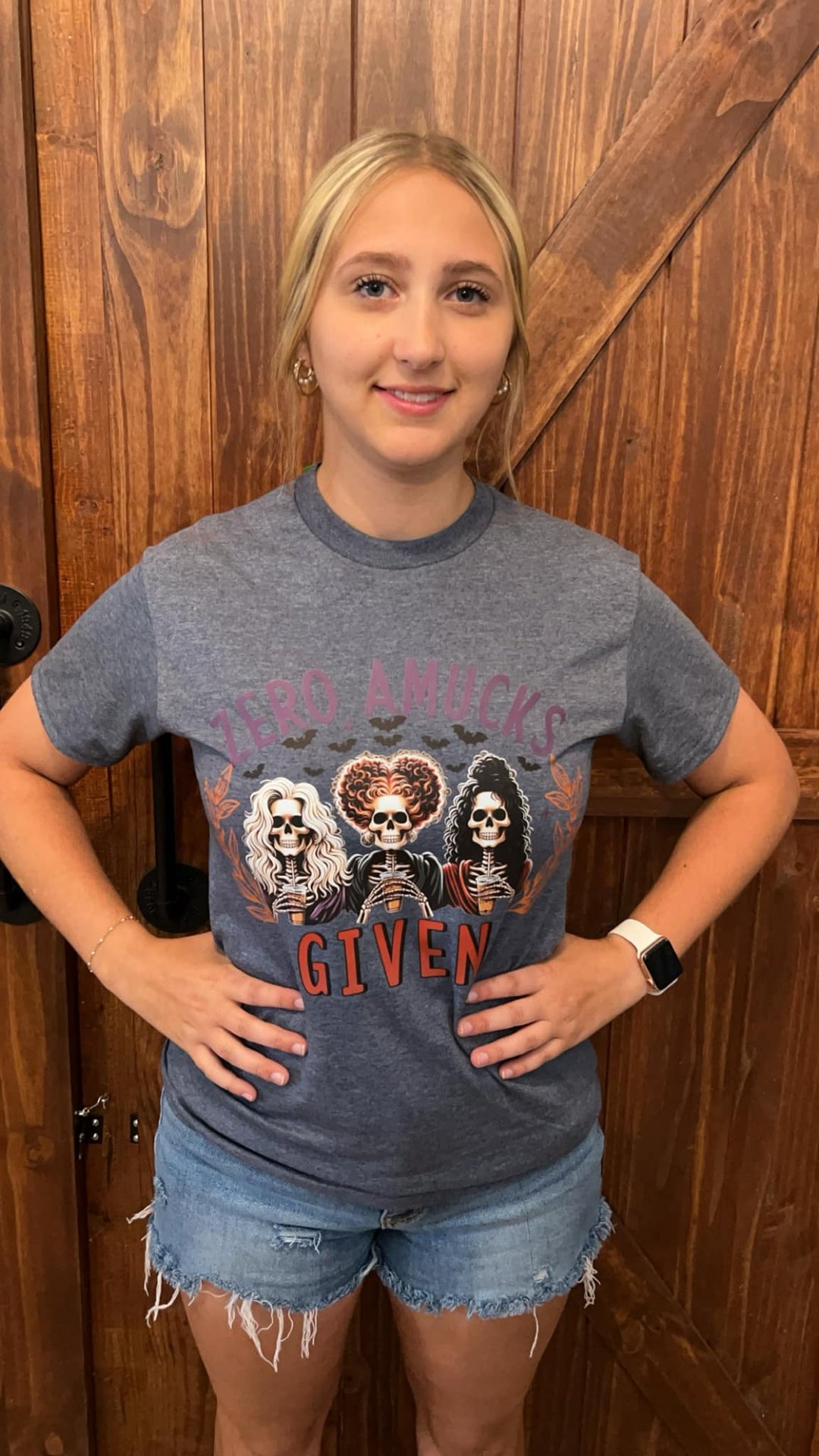 ZERO AMUCKS GIVEN GRAPHIC TEE