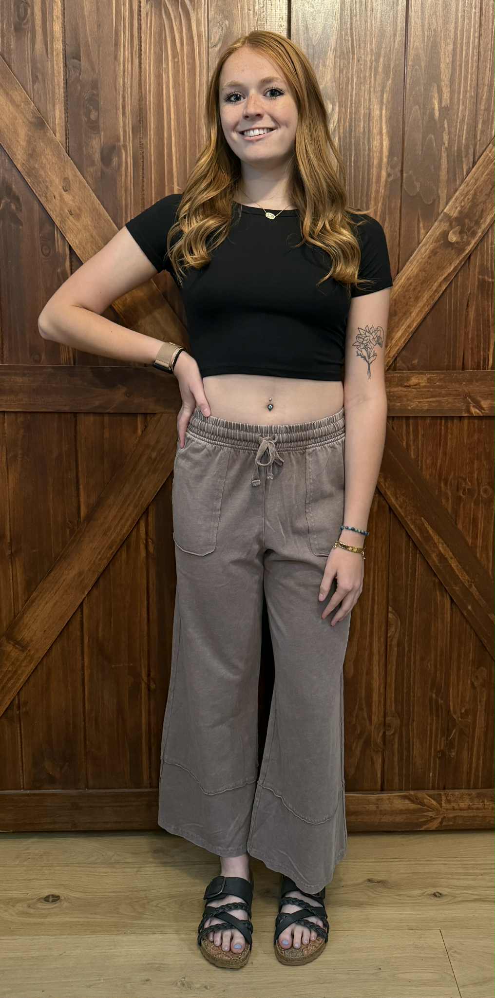 MEANT FOR YOU WIDE LEG PANTS