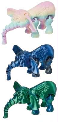 3D PRINTED ELEPHANT
