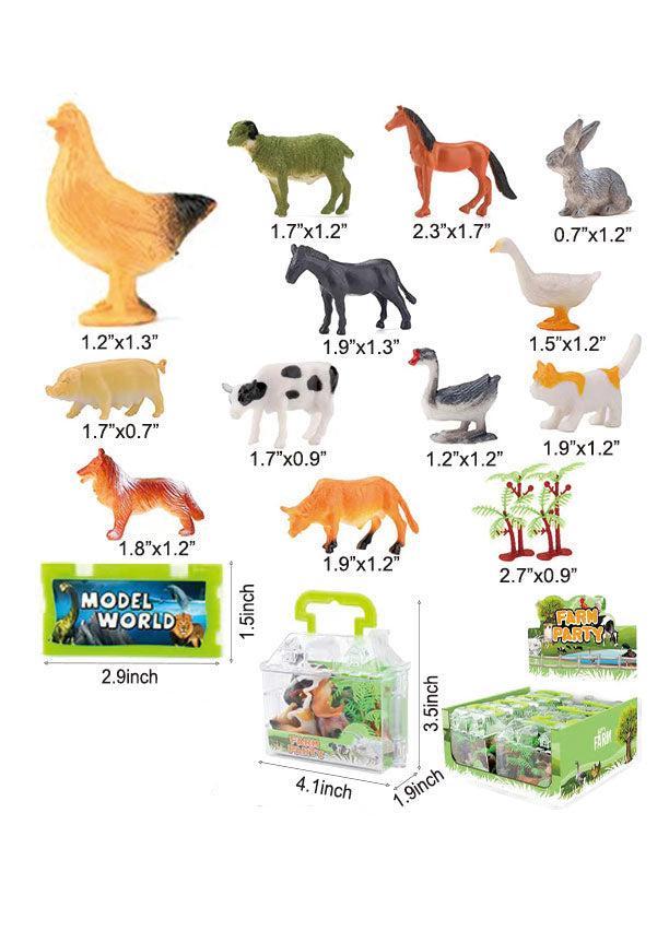 FARM ANIMAL PARTY TOYS