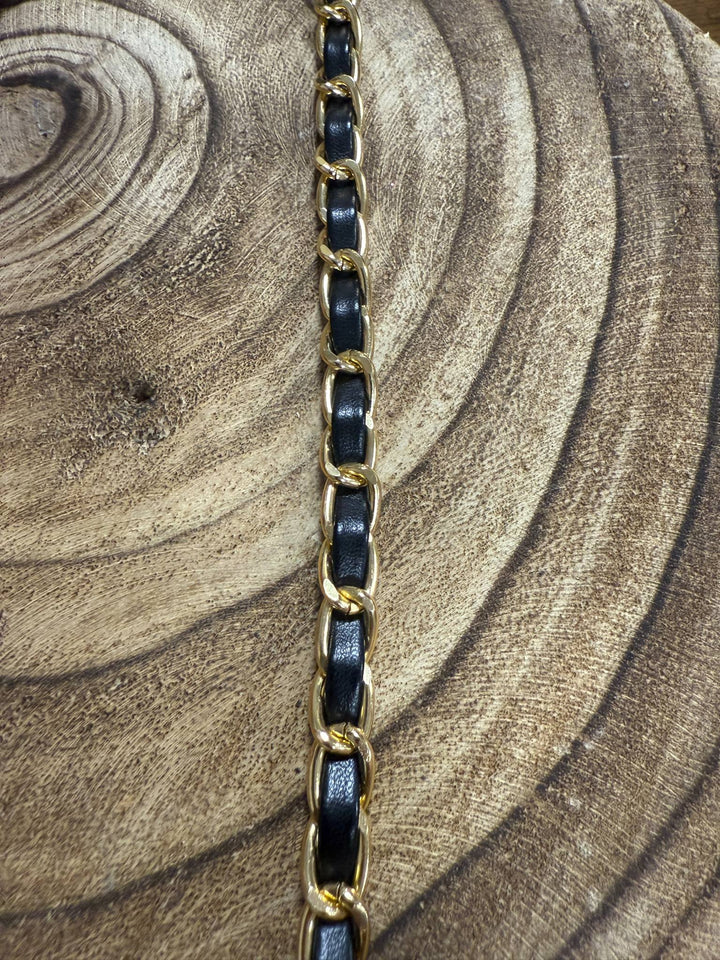 CHAIN CROSSBODY PHONE STRAP