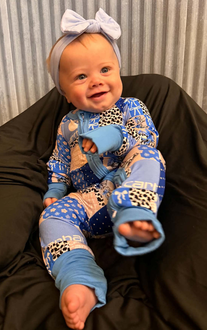 DELILAH CARHARTT BAMBOO ZIPPY & 2-PIECE SET
