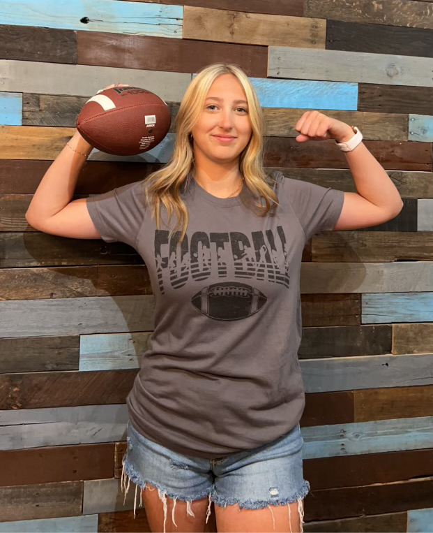 FOOTBALL GRAPHIC TEE