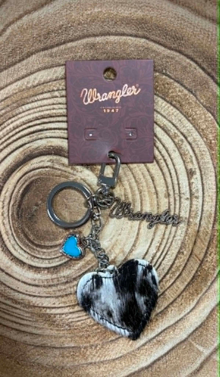 WRANGLER PURSE CHARM KEYCHAIN
