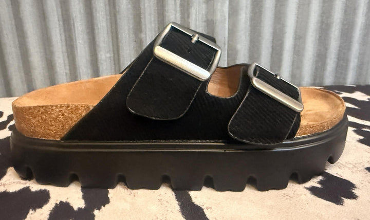 SUMMER CHIC BLACK SANDALS