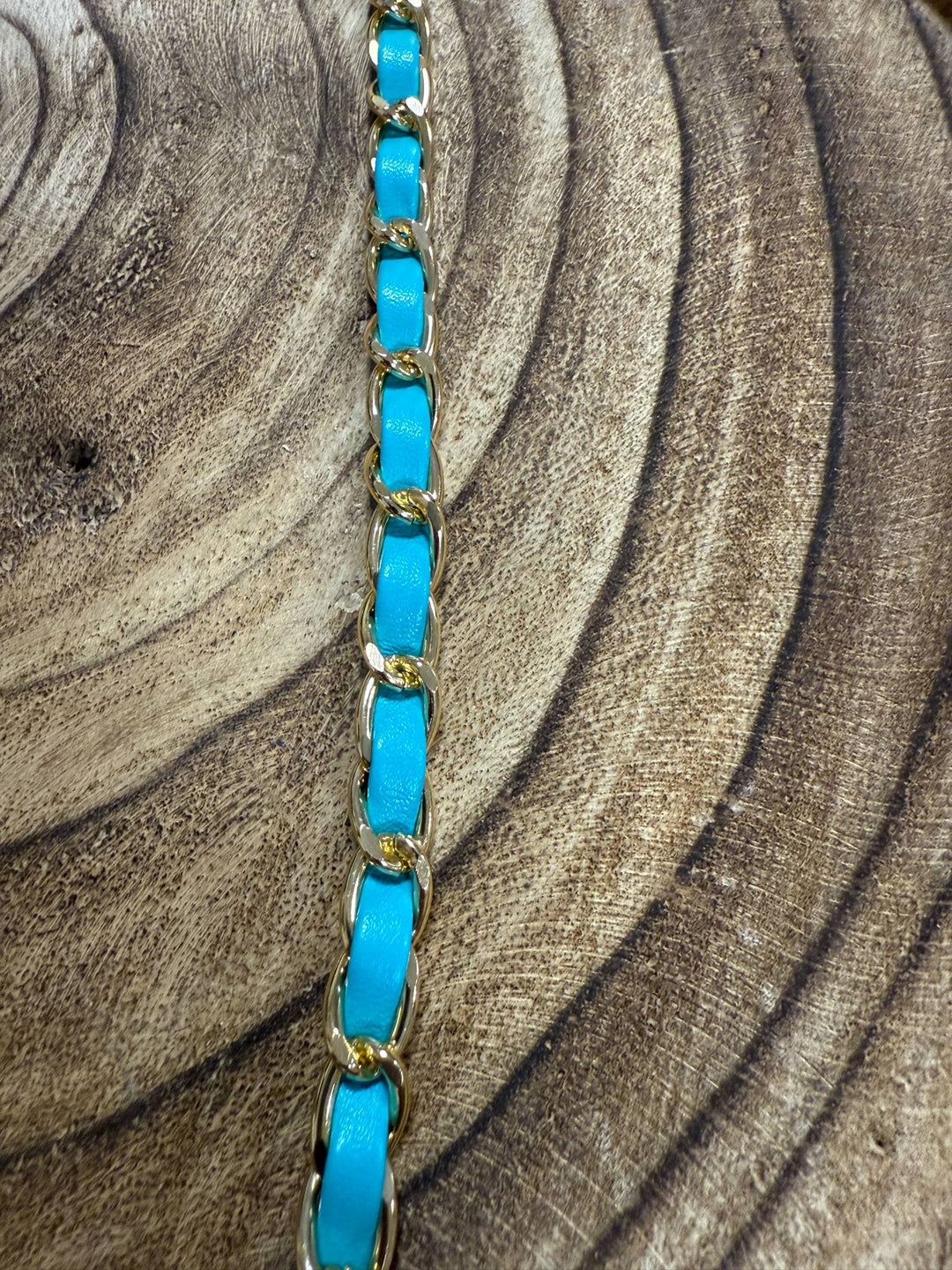 CHAIN CROSSBODY PHONE STRAP