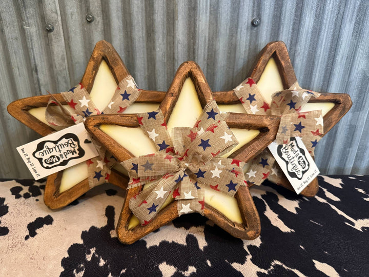 STAR SPANGLED BANNER CANDLE