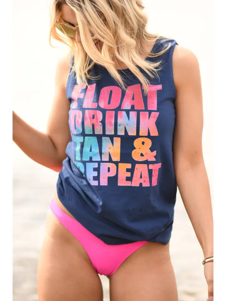 FLOAT DRINK TAN & REPEAT TANK