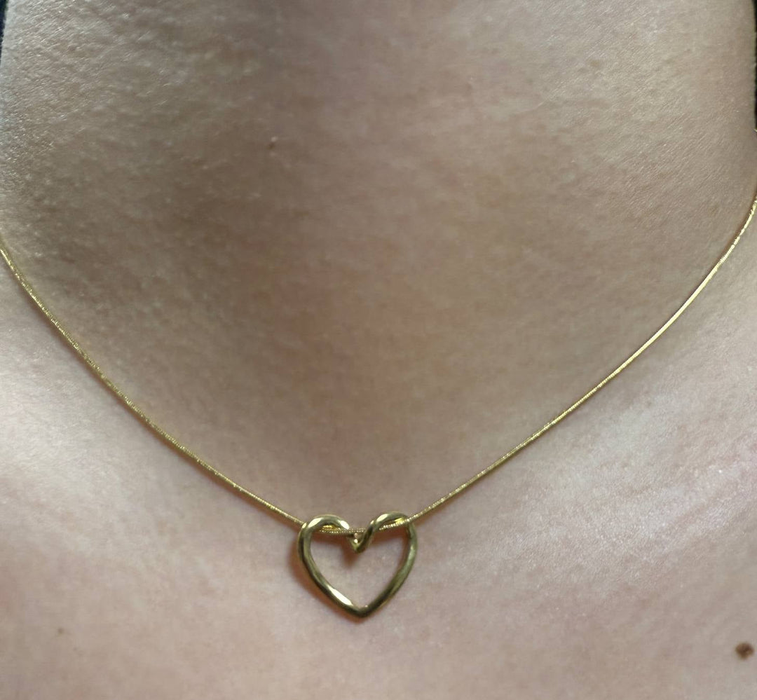 HEART OF GOLD NECKLACE