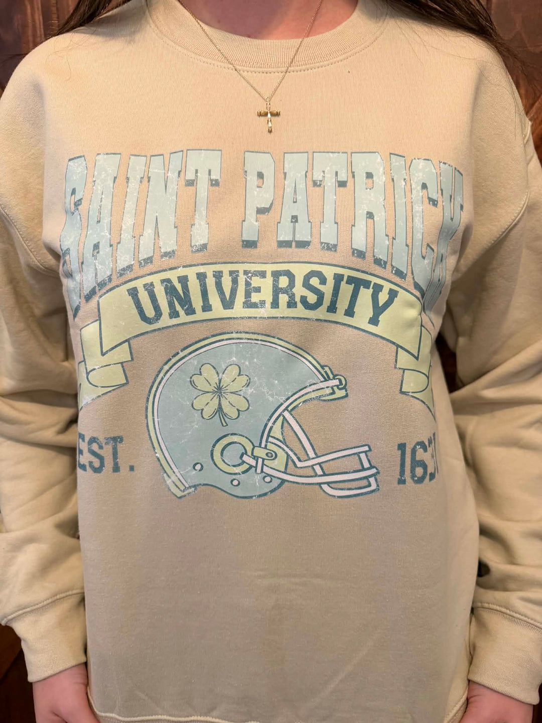 SAINT PATRICK UNIVERSITY GRAPHIC CREWNECK