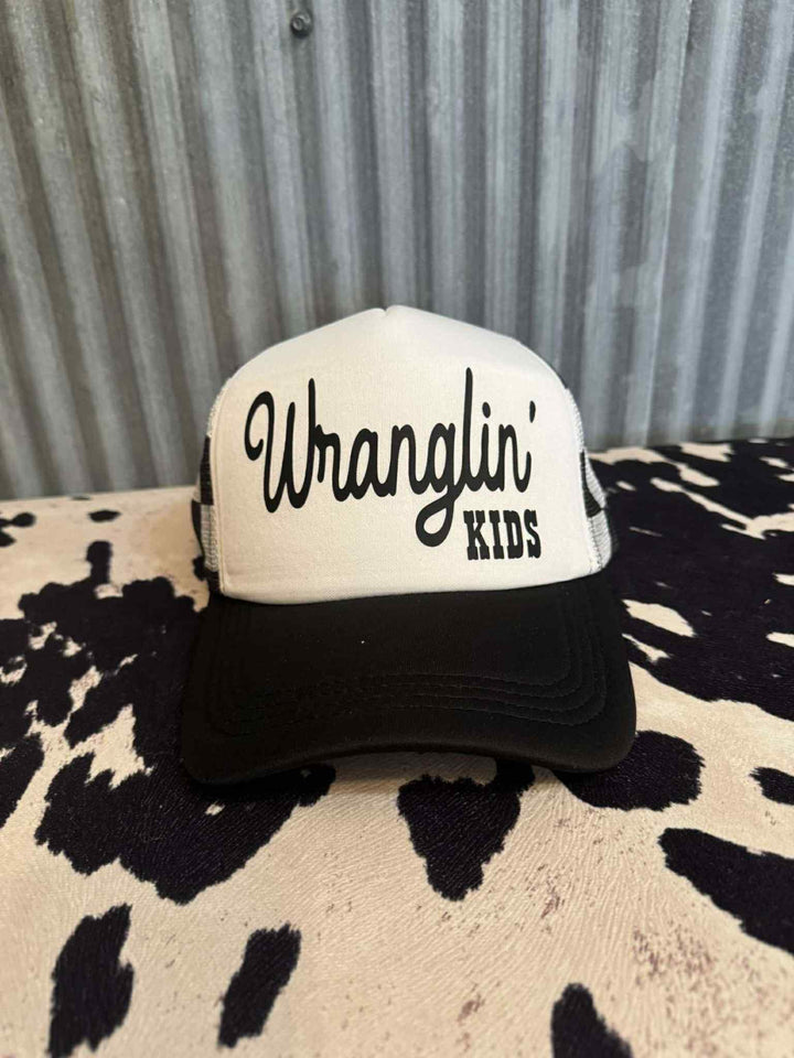 WRANGLIN' KIDS TRUCKER HAT