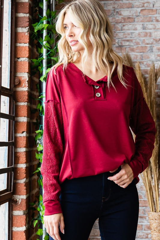 25% OFF APPLE PICKING FARM LONG SLEEVE TOP