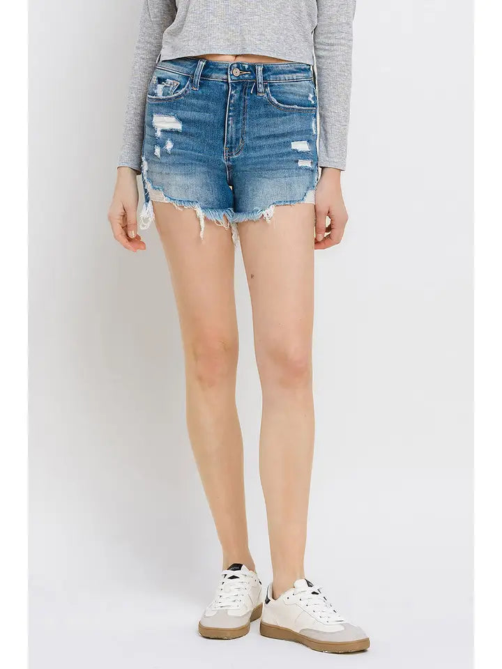 25% OFF BREANNA HIGH RISE SHORTS