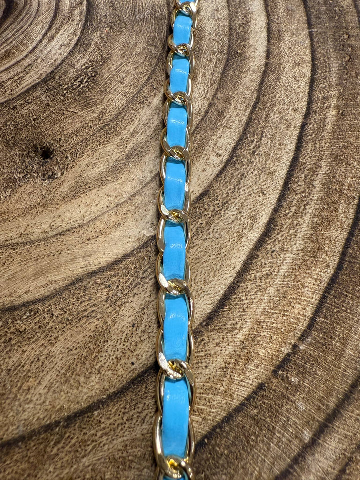 CHAIN CROSSBODY PHONE STRAP