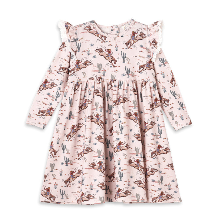 Prairie Princess Girl's Western Cowgirl Bamboo Dress