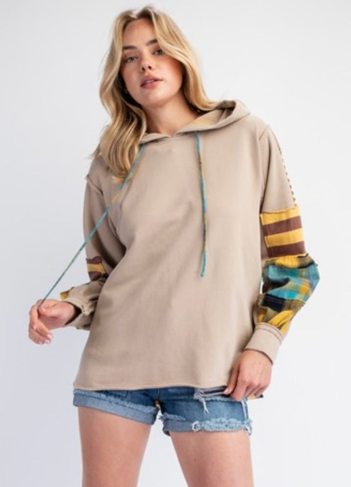 20% OFF MIX & MATCH PATCHWORK HOODIE