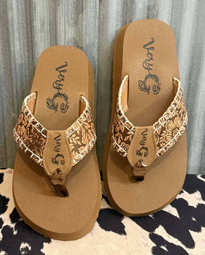 TAKE ME ON VACAY THONG SANDALS