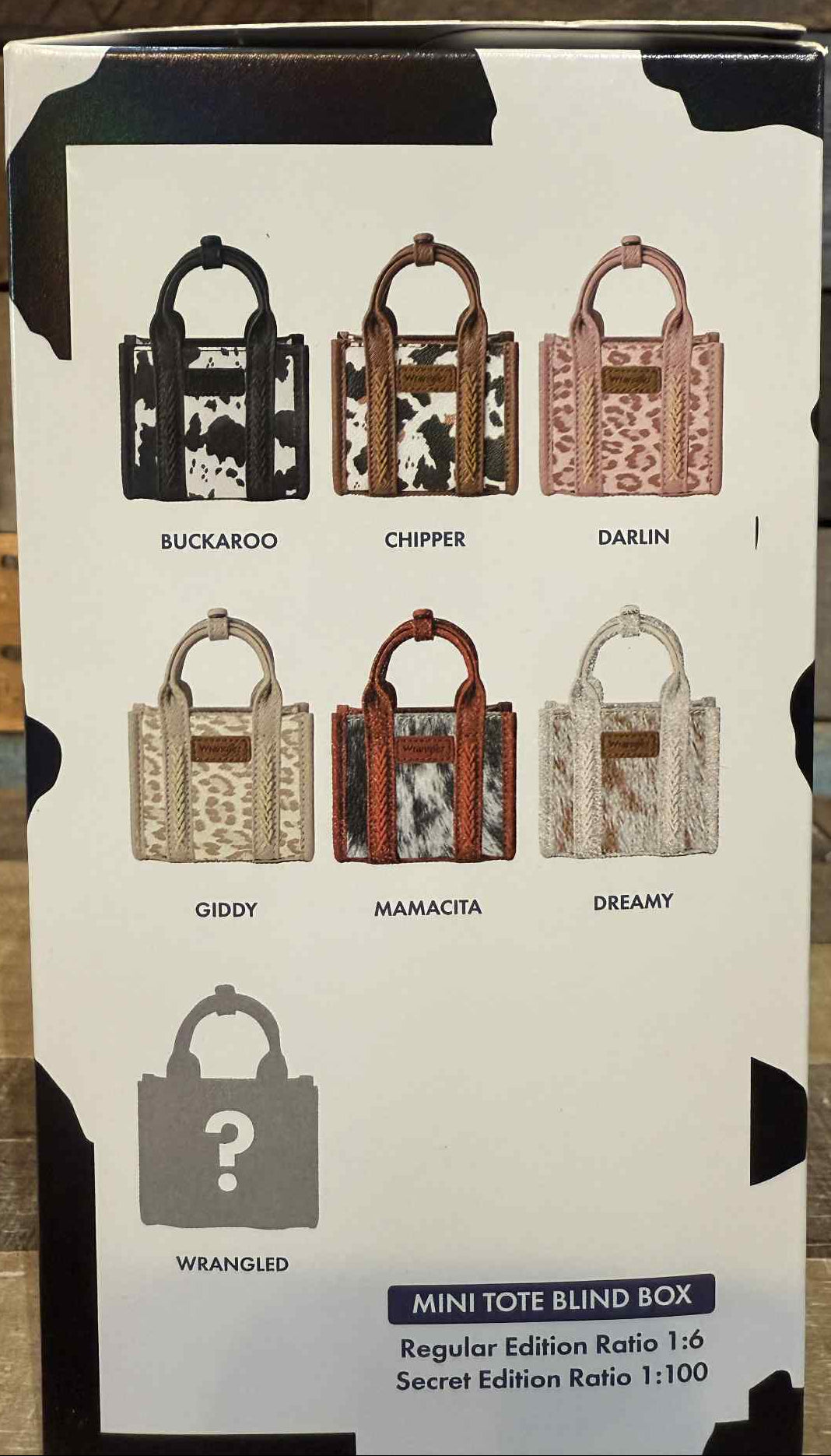 MINI FUN SIZE WRAGNLER TOTE KEYCHAIN