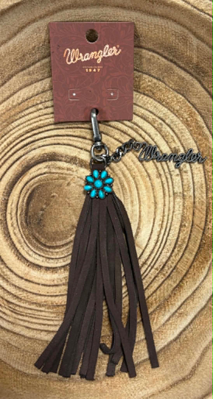 WRANGLER PURSE CHARM KEYCHAIN